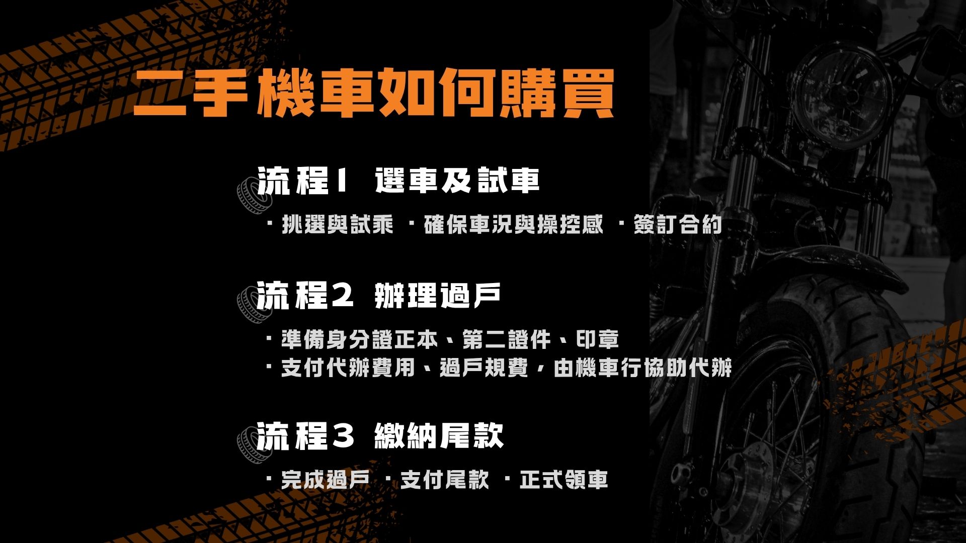 二手機車如何購買